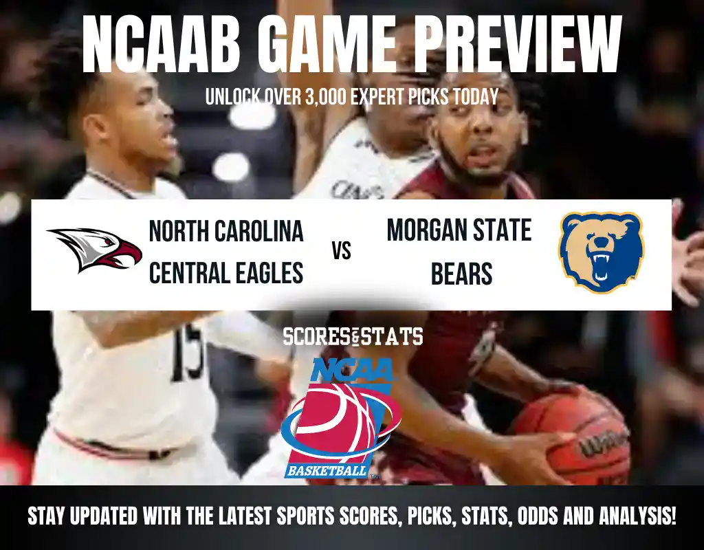 North Carolina Central Eagles vs Morgan State Bears betting preview with odds, predictions, and best bets.