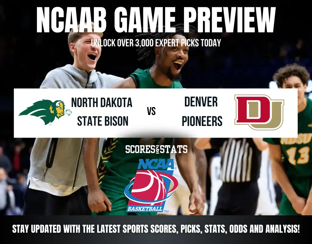 North Dakota State Bison vs Denver Pioneers betting preview with odds, predictions, and best bets.