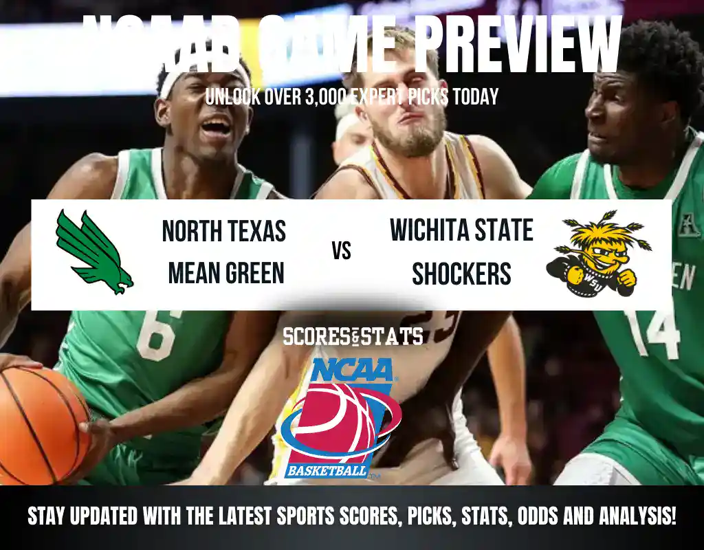 North Texas Mean Green vs Wichita State Shockers betting preview with odds, predictions, and best bets.