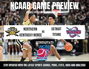 Northern Kentucky Norse vs Detroit Titans betting preview with odds, predictions, and best bets.