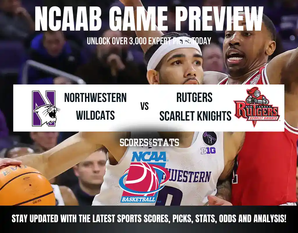 Northwestern Wildcats vs Rutgers Scarlet Knights betting preview with odds, predictions, and best bets.