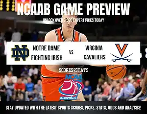 Notre Dame Fighting Irish vs Virginia Cavaliers betting preview with odds, predictions, and best bets.