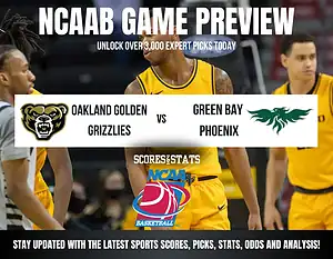 Oakland Golden Grizzlies vs Green Bay Phoenix betting preview with odds, predictions, and best bets.