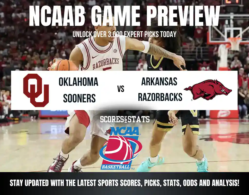 Oklahoma Sooners vs Arkansas Razorbacks betting preview with odds, predictions, and best bets.