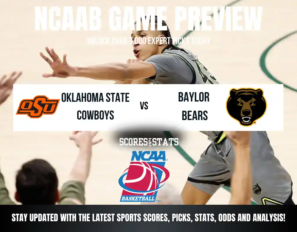 Baylor Bears vs Oklahoma State Cowboys betting preview with odds, predictions, and best bets.