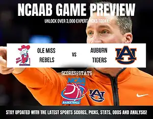 Auburn Tigers vs Ole Miss Rebels betting preview with odds, predictions, and best bets.