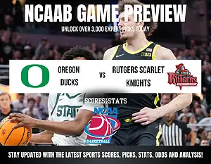Oregon Ducks vs Rutgers Scarlet Knights betting preview with odds, predictions, and best bets.