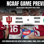 Peach Bowl CFP betting preview featuring Indiana Hoosiers vs Oregon Ducks with odds and predictions.