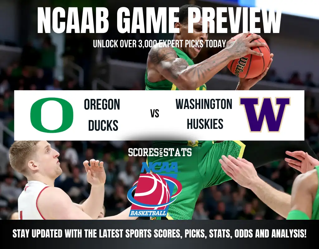 Oregon Ducks vs Washington Huskies betting preview with odds, predictions, and best bets.