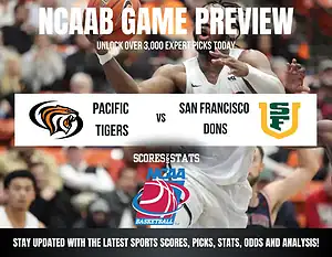 Pacific Tigers vs San Francisco Dons betting preview with odds, predictions, and best bets.