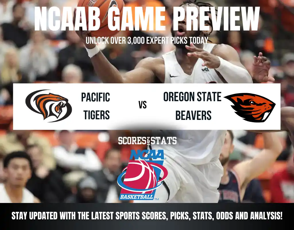 Pacific Tigers vs Oregon State Beavers betting preview with odds, predictions, and best bets.