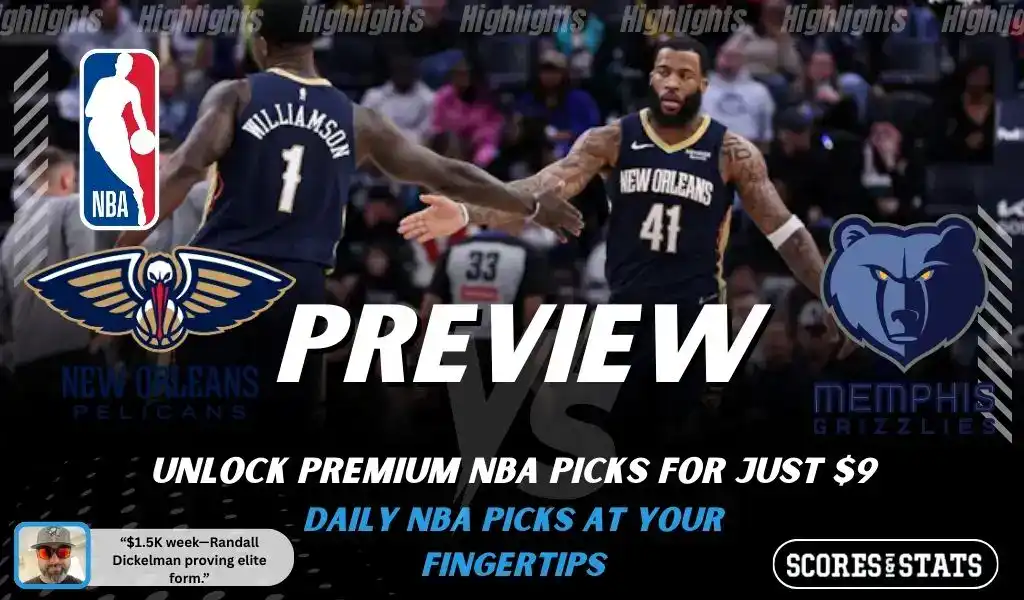 NBA preview graphic for New Orleans Pelicans vs Memphis Grizzlies on January 30 2026