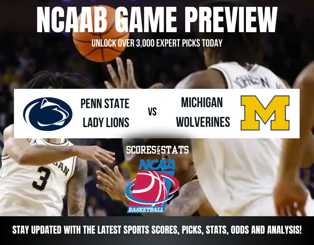 Penn State Nittany Lions vs Michigan Wolverines betting preview with odds, predictions, and best bets.