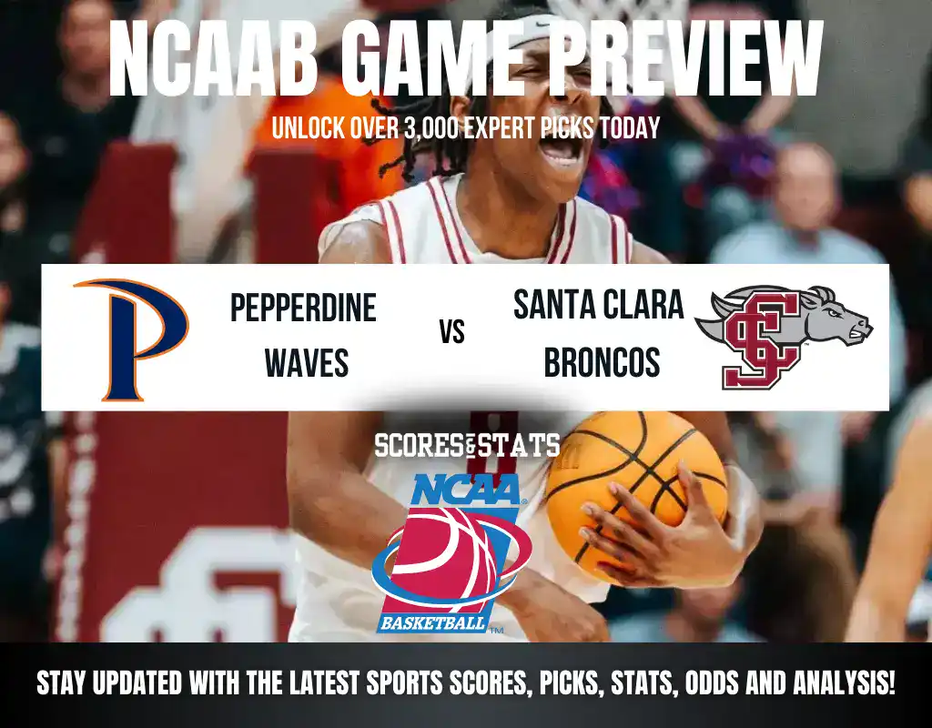 Pepperdine Waves vs Santa Clara Broncos betting preview with odds, predictions, and best bets.
