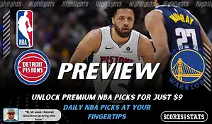 NBA preview graphic for Detroit Pistons vs Golden State Warriors on January 30 2026