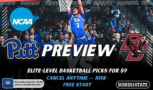 Pittsburgh Panthers vs Boston College Eagles college basketball preview graphic showing a Pitt player dunking with both team logos for January 21 2026