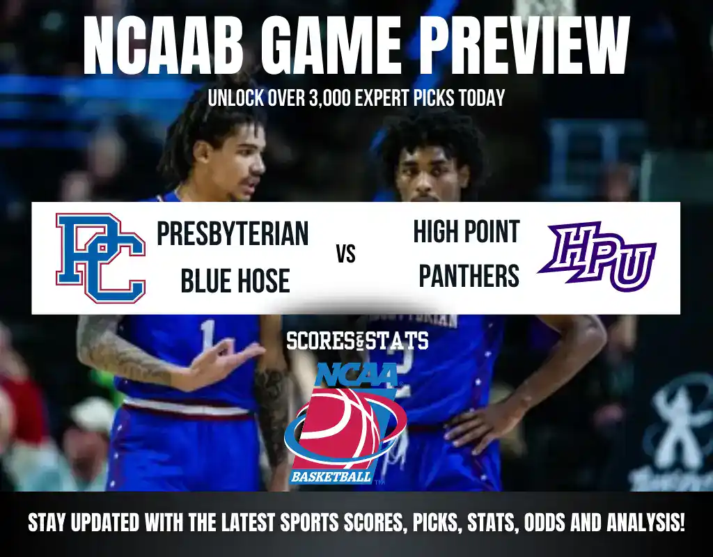 Presbyterian Blue Hose vs High Point Panthers betting preview with odds, predictions, and best bets.