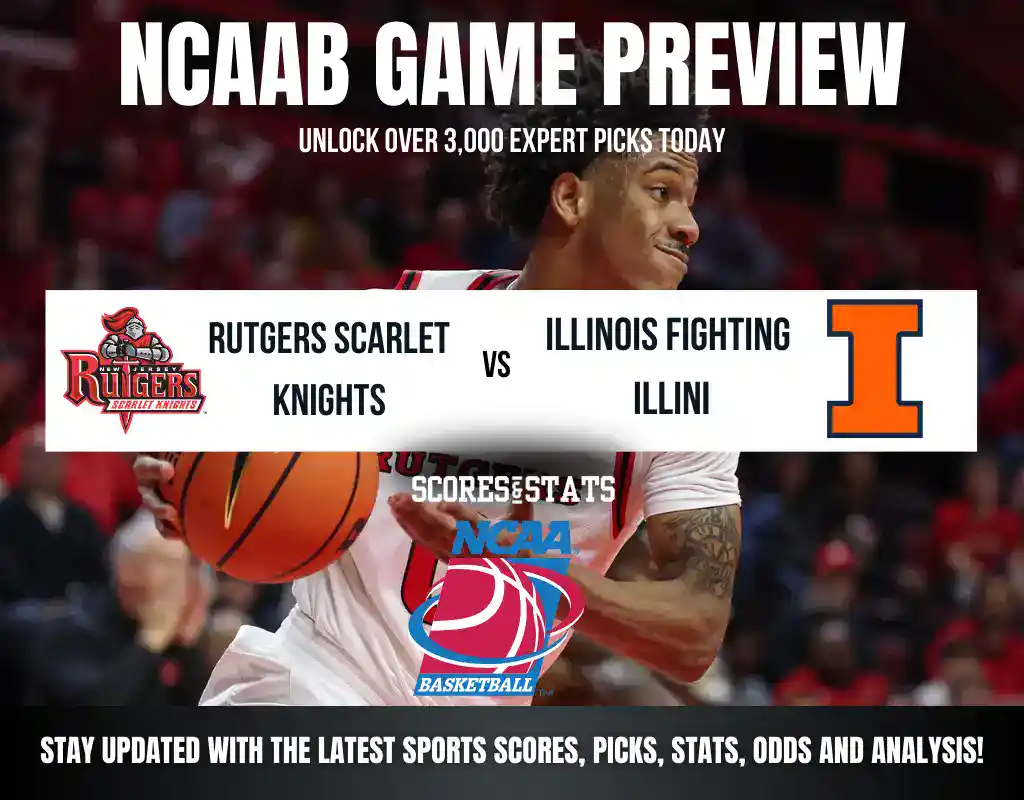 Rutgers Scarlet Knights vs Illinois Fighting Illini betting preview with odds, predictions, and best bets.