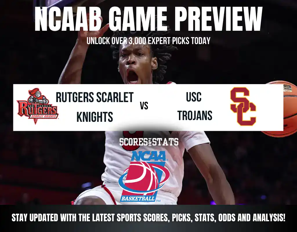 Rutgers Scarlet Knights vs USC Trojans betting preview with odds, predictions, and best bets.
