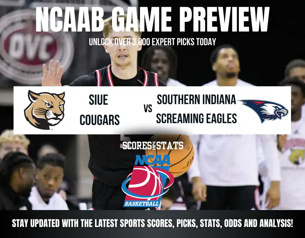 SIUE Cougars vs Southern Indiana Screaming Eagles betting preview with odds, predictions, and best bets.