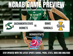 Sacramento State Hornets vs Idaho Vandals betting preview with odds, predictions, and best bets.