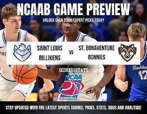 Saint Louis Billikens vs St. Bonaventure Bonnies betting preview with odds, predictions, and best bets.