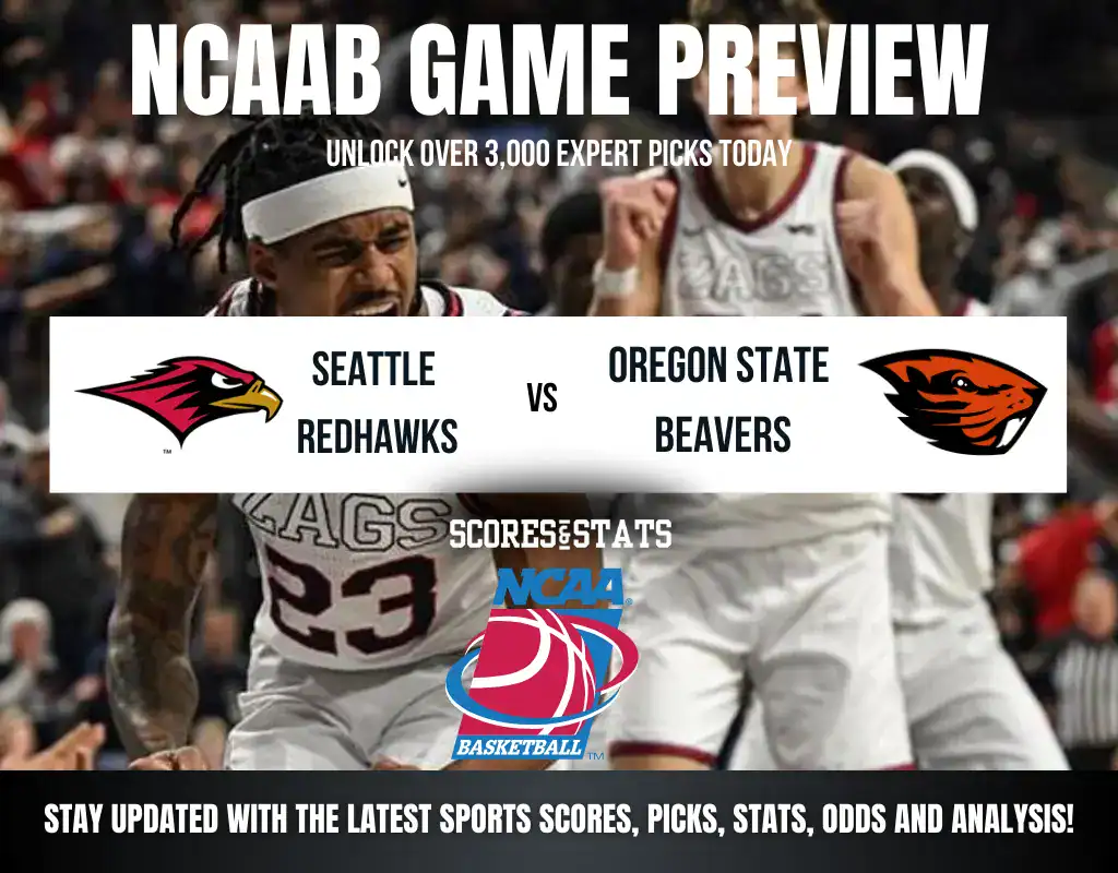 Seattle Redhawks vs Oregon State Beavers betting preview with odds, predictions, and best bets.