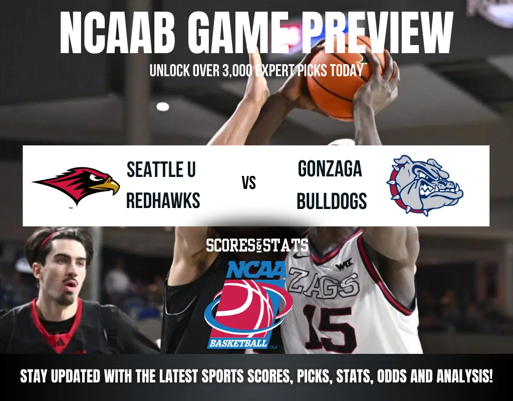 Gonzaga Bulldogs vs Seattle Redhawks betting preview with odds, predictions, and best bets.