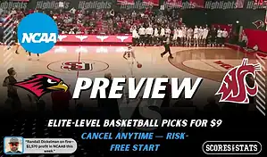 Seattle Redhawks vs Washington State Cougars preview graphic with team logos and NCAA branding for picks and predictions on January 28 2026