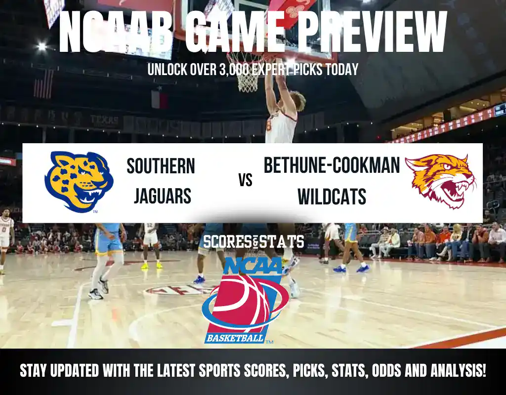 Southern Jaguars vs Bethune-Cookman Wildcats betting preview with odds, predictions, and best bets.