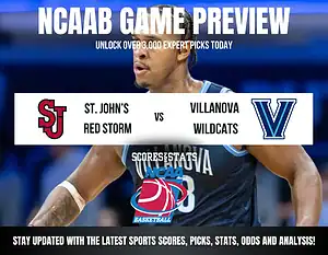 St. John’s Red Storm vs Villanova Wildcats betting preview with odds, predictions, and best bets.