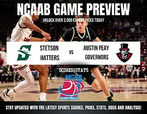 Stetson Hatters vs Austin Peay Governors betting preview with odds, predictions, and best bets.