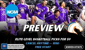 Tarleton State Texans vs UT Arlington Mavericks college basketball preview graphic showing Tarleton State players celebrating on the bench with both team logos for January 21 2026