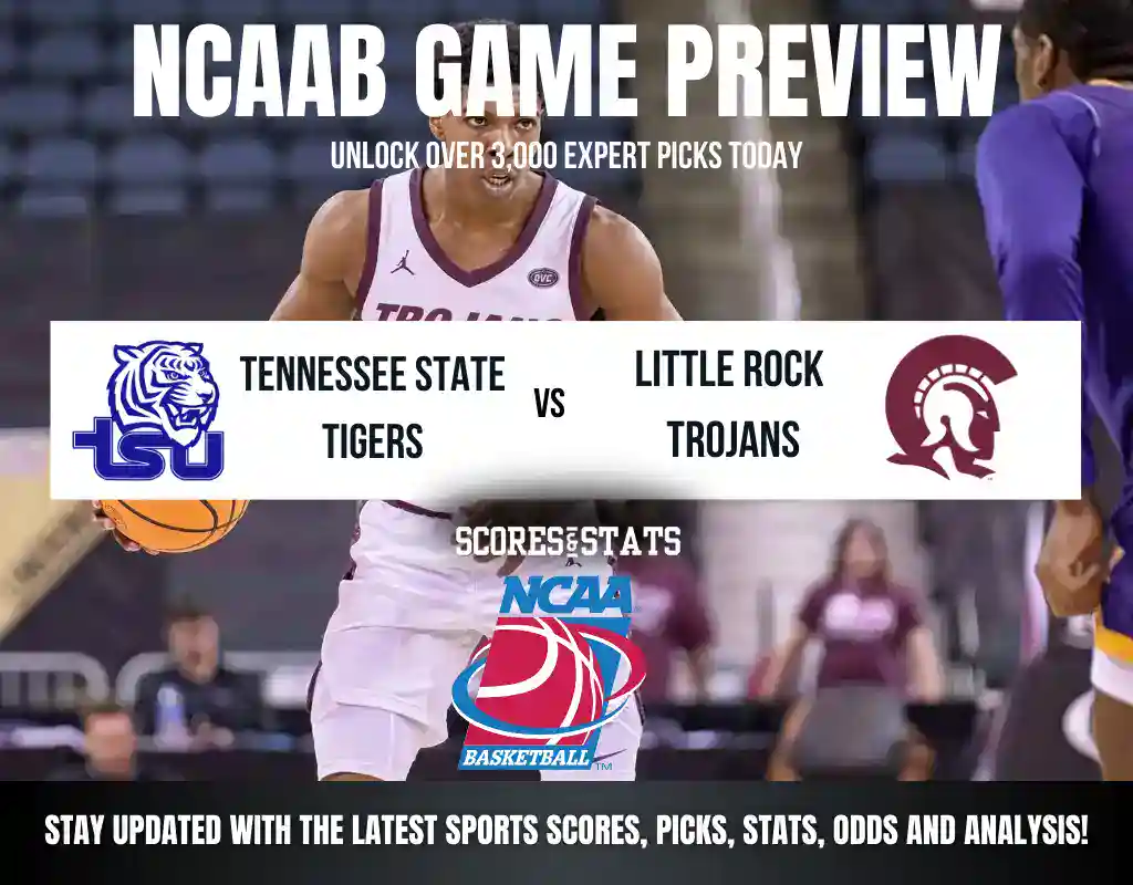 Tennessee State Tigers vs Little Rock Trojans betting preview with odds, predictions, and best bets.