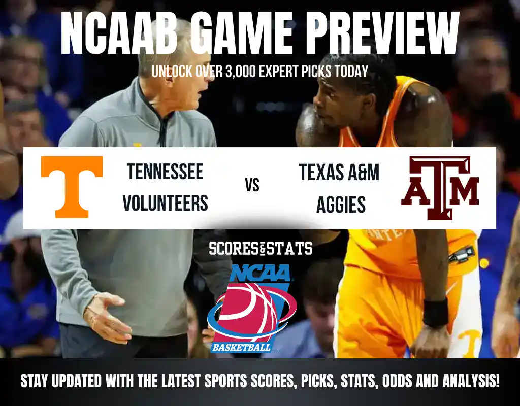 Tennessee Volunteers vs Texas A&M Aggies betting preview with odds, predictions, and best bets.