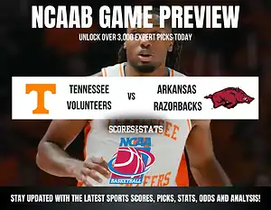 Tennessee Volunteers vs Arkansas Razorbacks betting preview with odds, predictions, and best bets.
