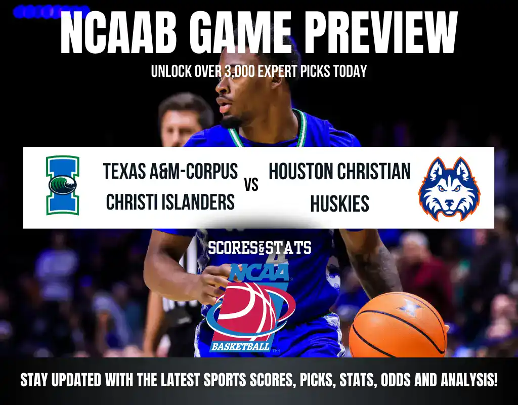 Texas A&M-Corpus Christi Islanders vs Houston Christian Huskies betting preview with odds, predictions, and best bets.