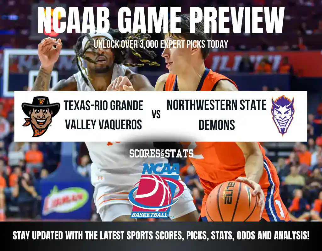 Texas-Rio Grande Valley Vaqueros vs Northwestern State Demons betting preview with odds, predictions, and best bets.