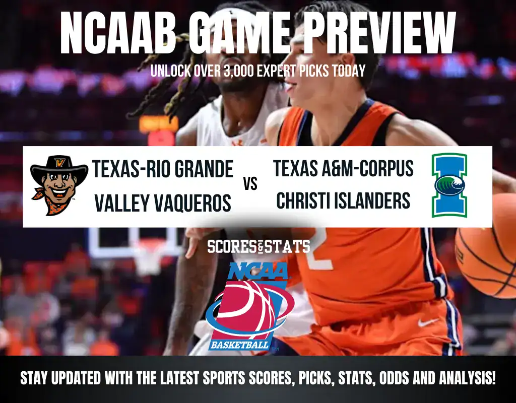 Texas-Rio Grande Valley Vaqueros vs Texas A&M-Corpus Christi Islanders betting preview with odds, predictions, and best bets.