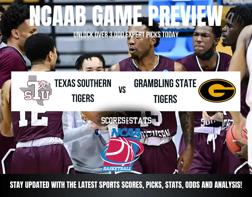Texas Southern Tigers vs Grambling State Tigers betting preview with odds, predictions, and best bets.
