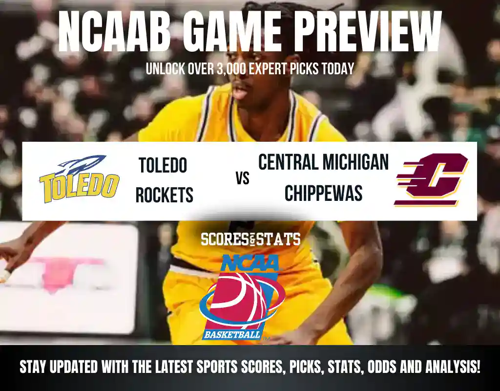 Toledo Rockets vs Central Michigan Chippewas betting preview with odds, predictions, and best bets.
