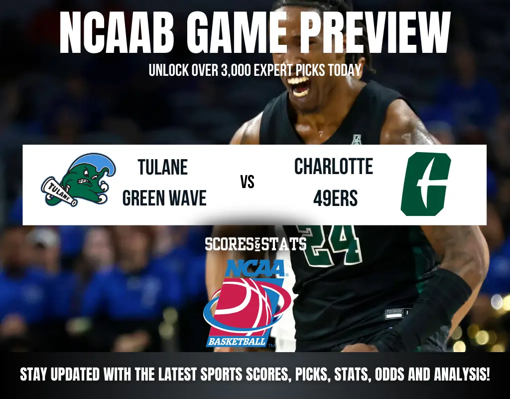 Tulane Green Wave vs Charlotte 49ers betting preview with odds, predictions, and best bets.