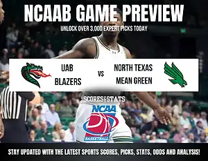 UAB Blazers vs North Texas Mean Green betting preview with odds, predictions, and best bets.