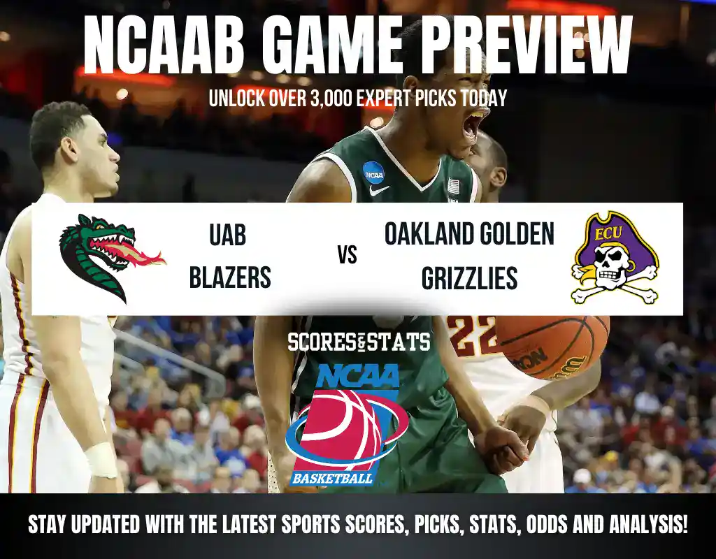 UAB Blazers vs East Carolina Pirates betting preview with odds, predictions, and best bets.