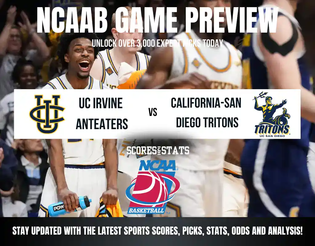 UC Irvine Anteaters vs California-San Diego Tritons betting preview with odds, predictions, and best bets.