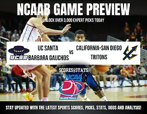 UC Santa Barbara Gauchos vs California-San Diego Tritons betting preview with odds, predictions, and best bets.