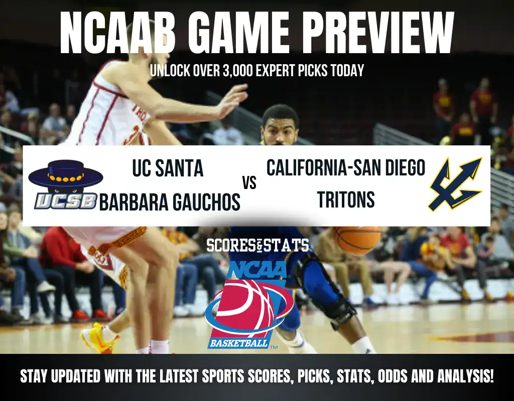 UC Santa Barbara Gauchos vs California-San Diego Tritons betting preview with odds, predictions, and best bets.