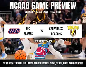 UIC Flames vs Valparaiso Beacons betting preview with odds, predictions, and best bets.
