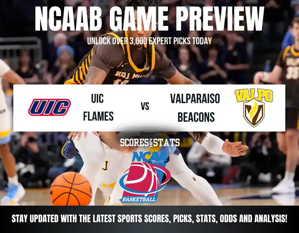 UIC Flames vs Valparaiso Beacons betting preview with odds, predictions, and best bets.