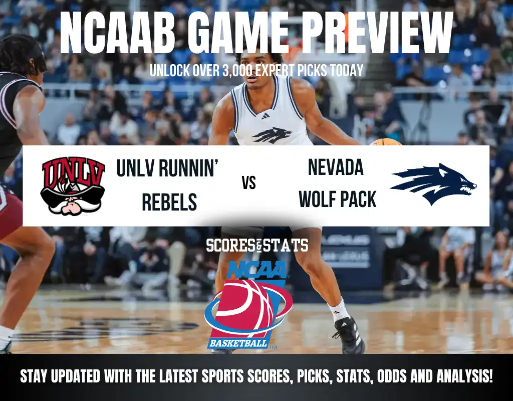 UNLV Runnin’ Rebels vs Nevada Wolf Pack betting preview with odds, predictions, and best bets.